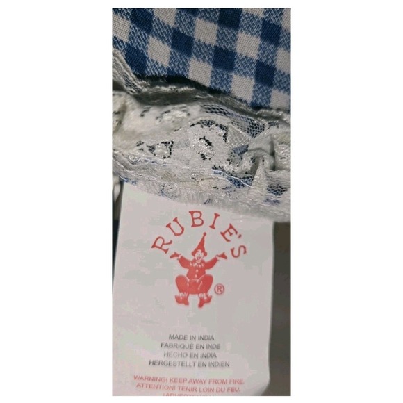 Rubies Dorothy Wizard Of Oz‎ Halloween Costume Cosplay Dress Women's One Size - Picture 3 of 3